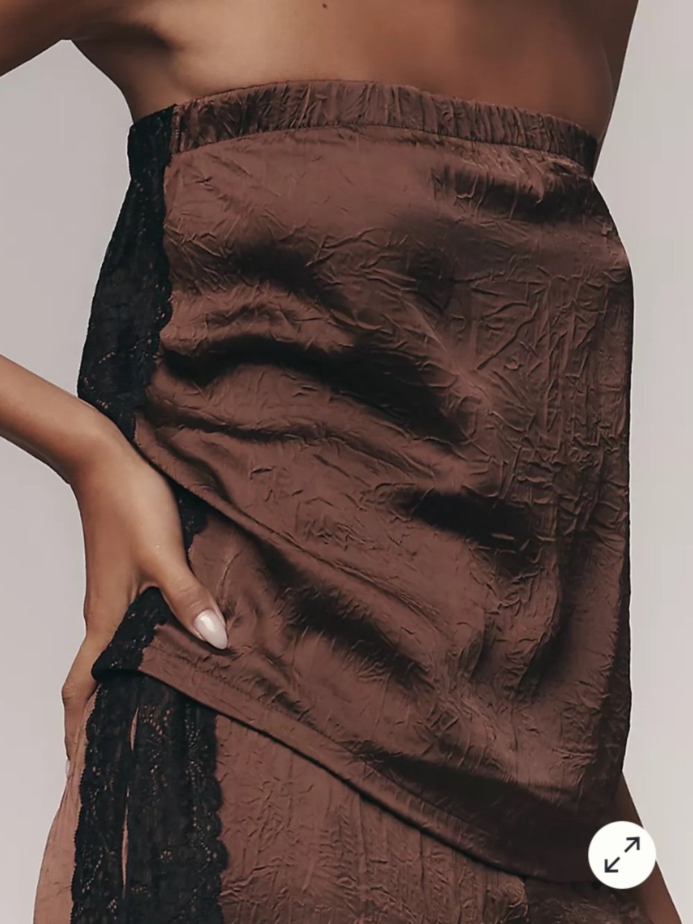 By Anthropologie Strapless Textured Top